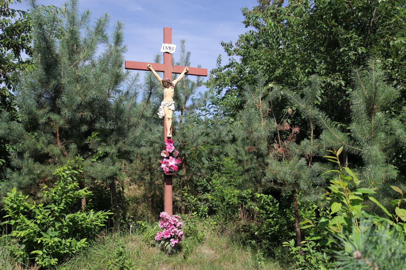 Balcarzowice - krzyż na Kobylinie