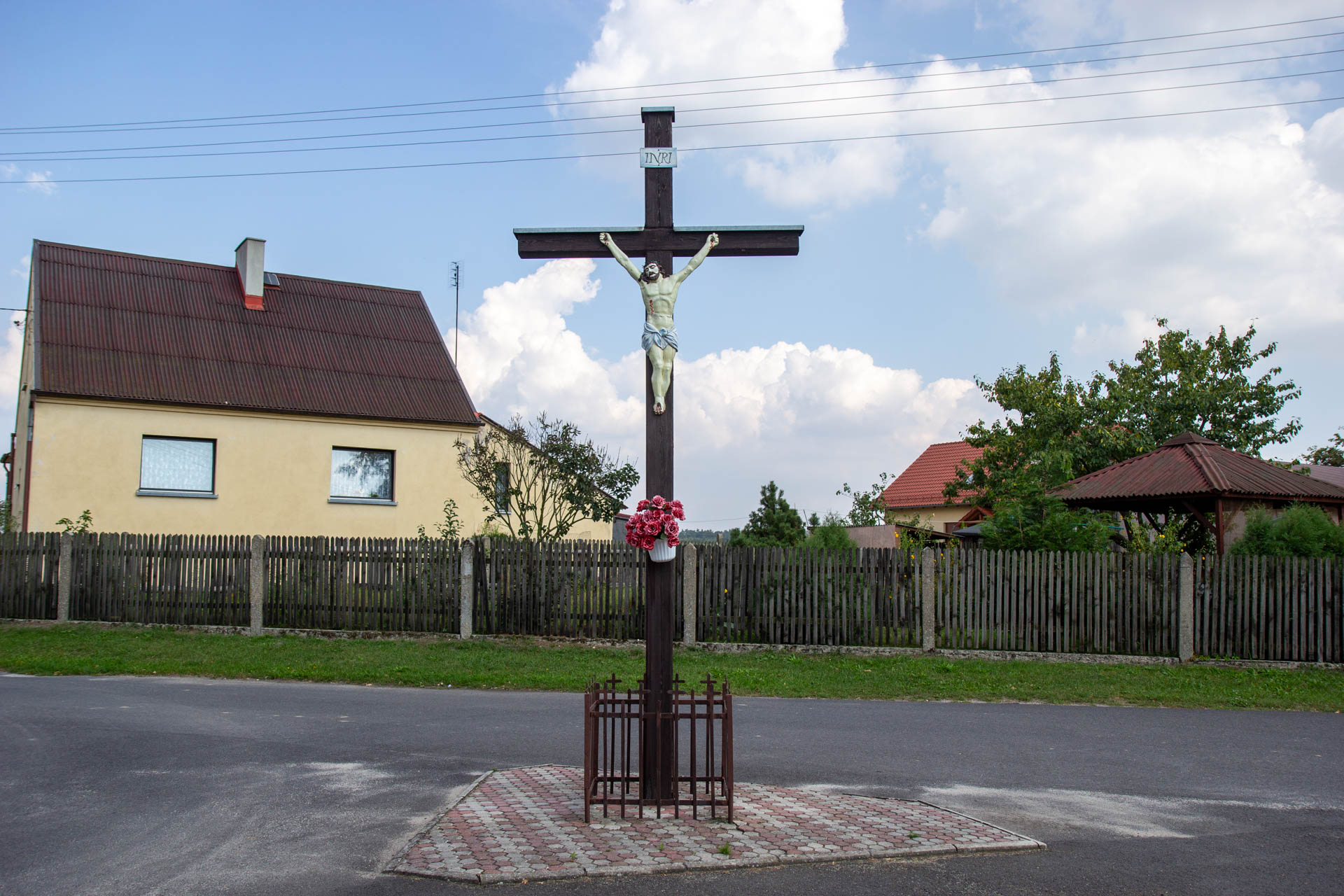 Centawa – krzyż przy ulicy Piaskowej