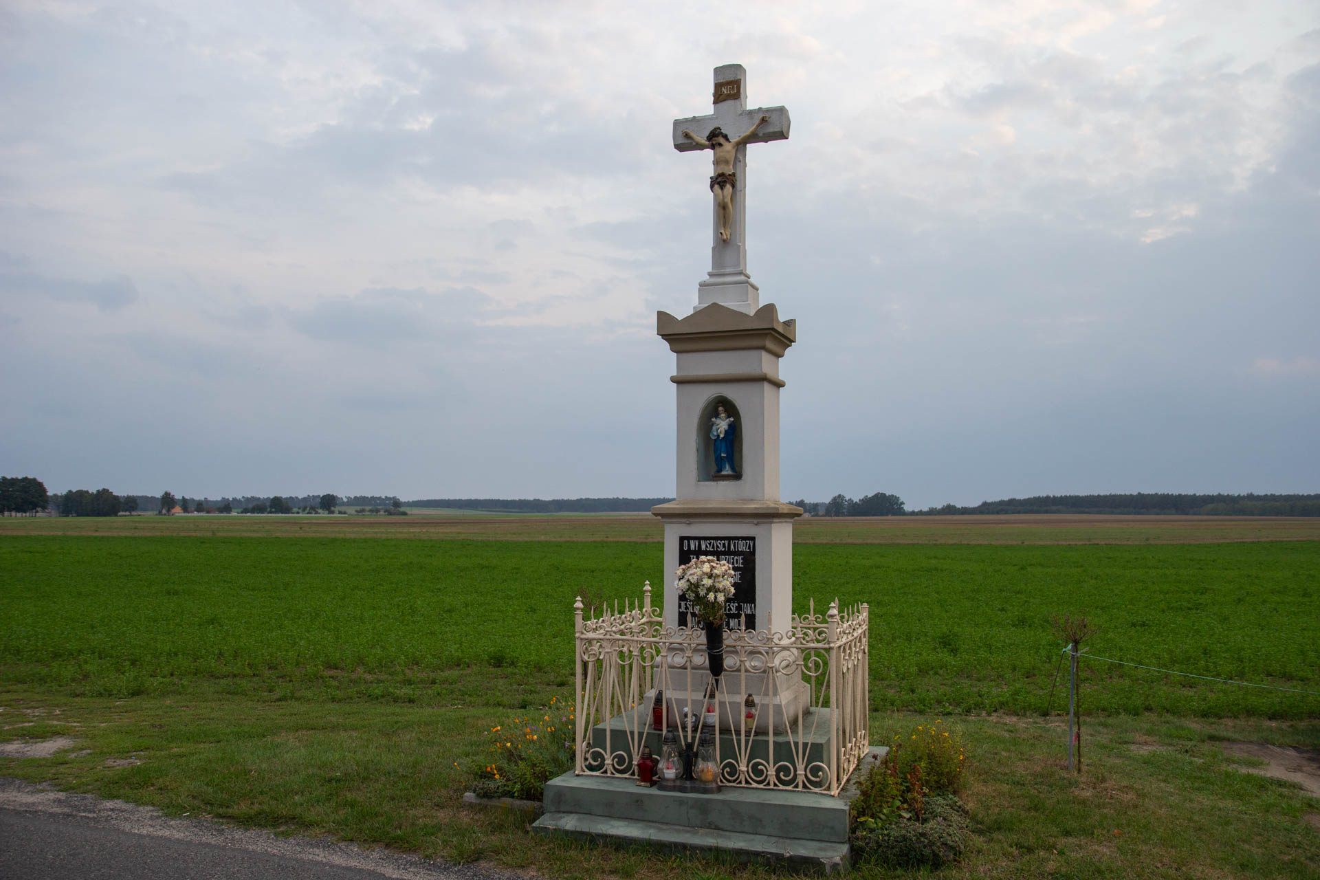 Jemielnica – krzyż przy ulicy Borek