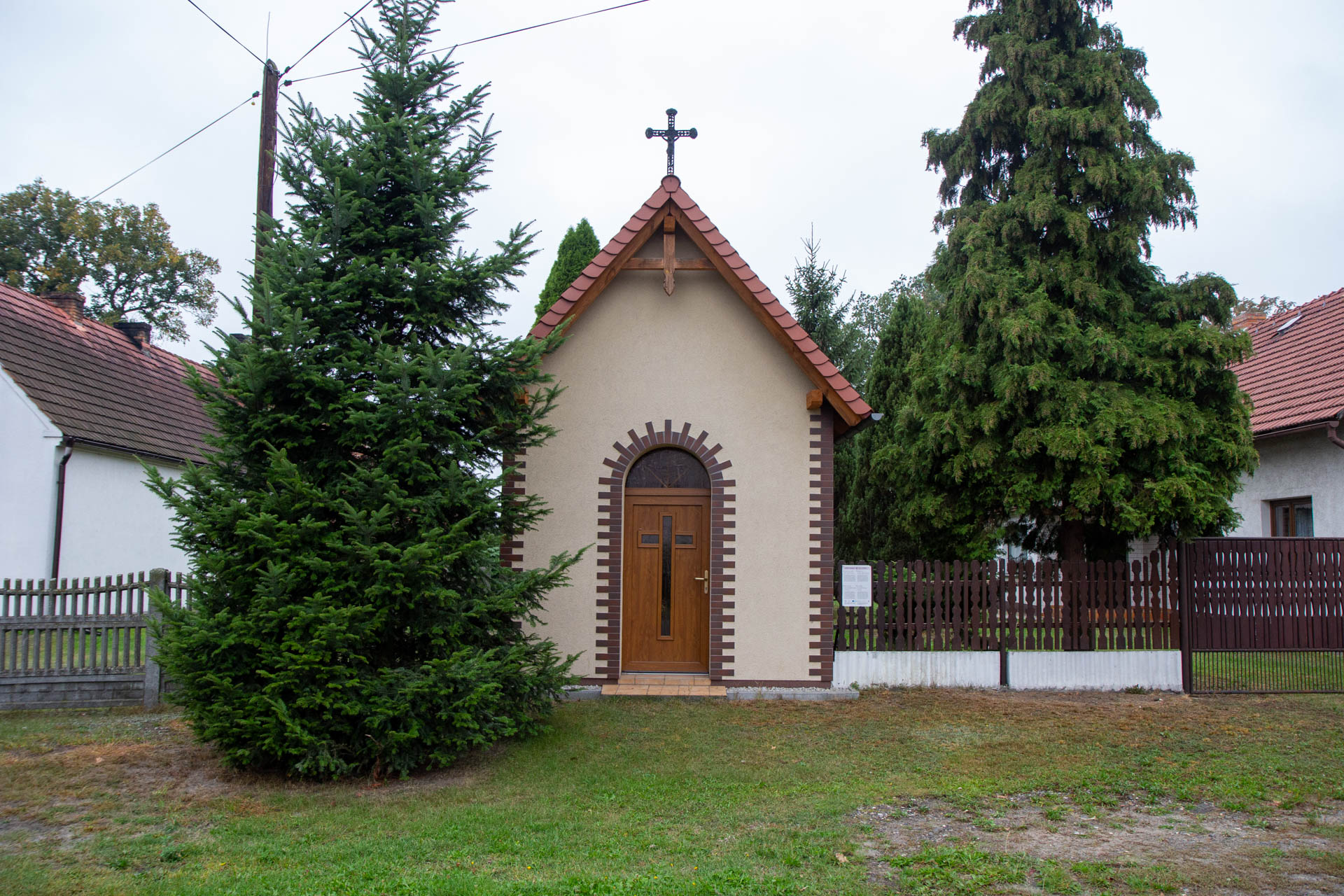Staniszcze Małe – kapliczka przy ulicy Haupstocka