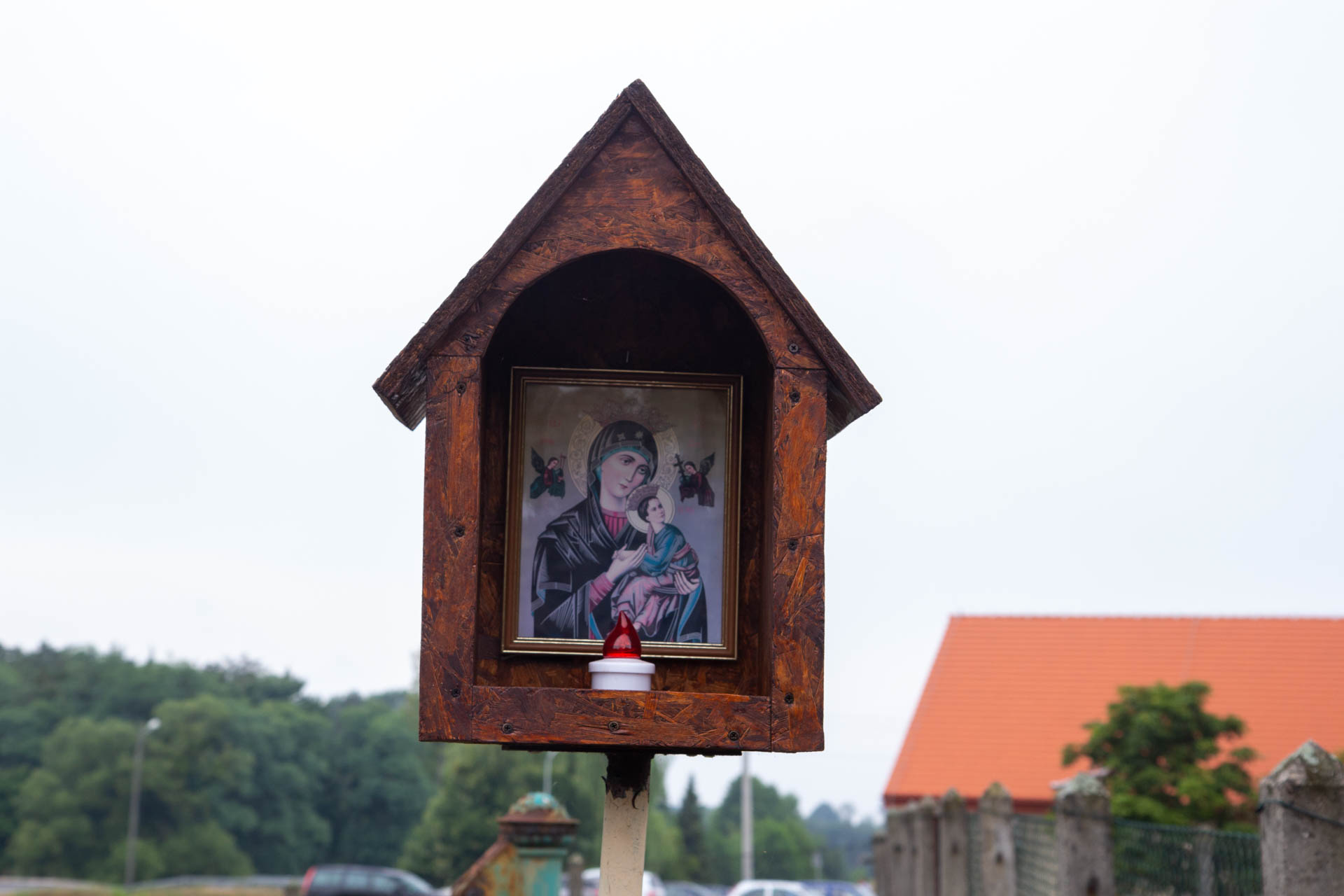 Jemielnica – kapliczka przy ulicy Bema